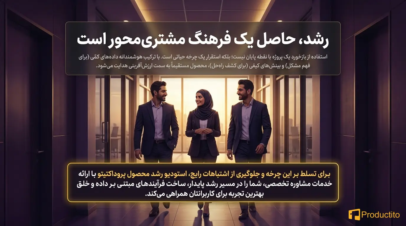 چگونه با بازخورد کاربران، محصول را بهینه کنیم؟