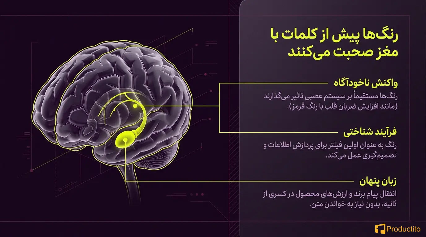 روانشناسی رنگ‌ها در طراحی محصول 