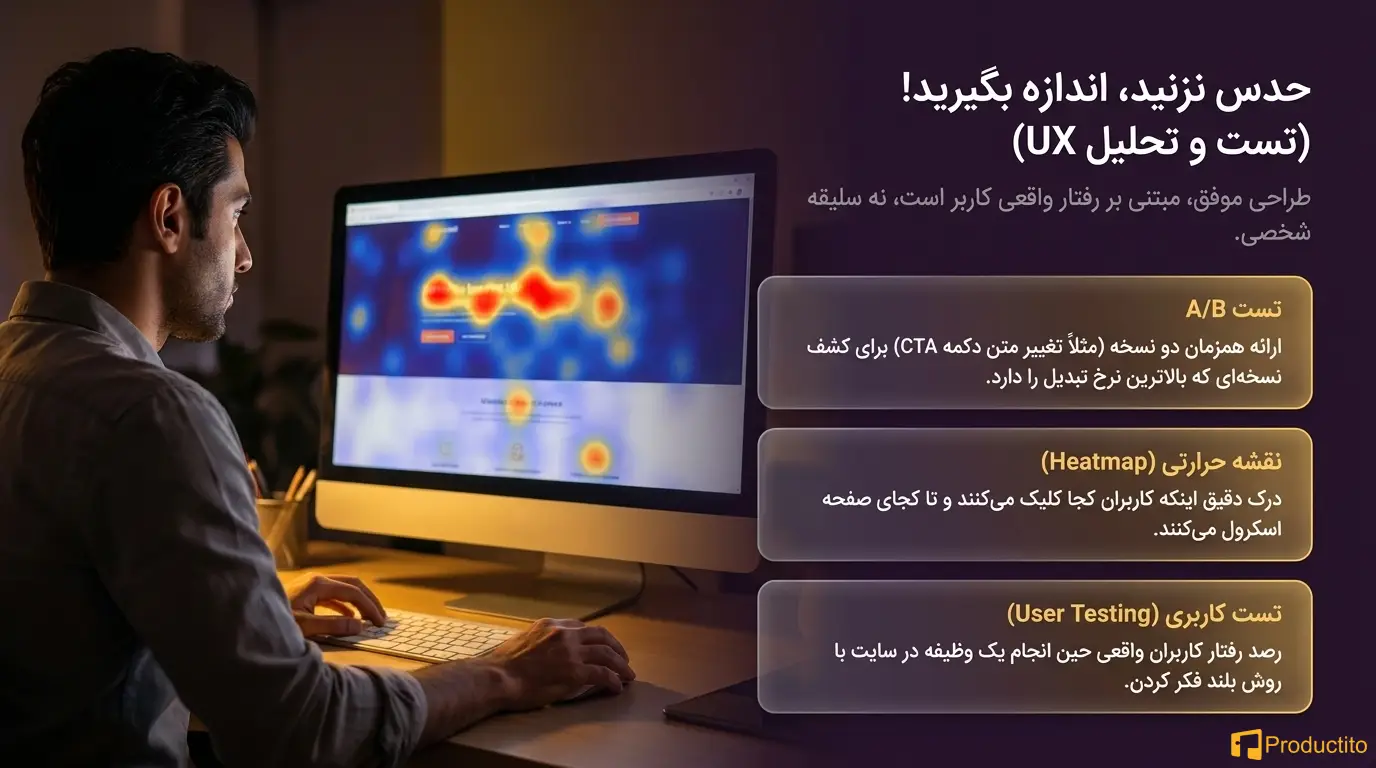 چگونه طراحی UX بر نرخ تبدیل در صفحات کلیدی تأثیر می‌گذارد