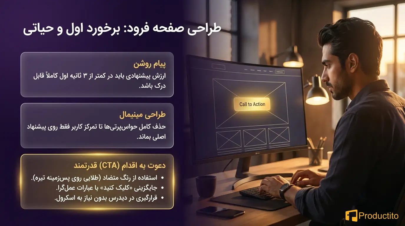 چگونه طراحی UX بر نرخ تبدیل در صفحات کلیدی تأثیر می‌گذارد