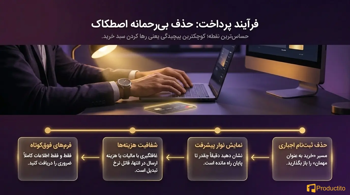 چگونه طراحی UX بر نرخ تبدیل در صفحات کلیدی تأثیر می‌گذارد
