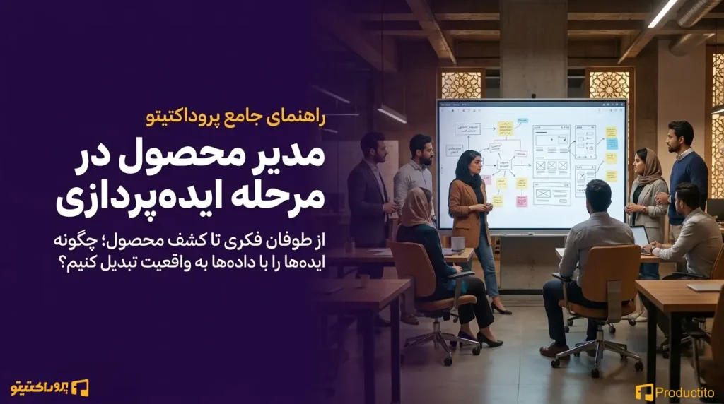 مدیر محصول در مرحله ایده پردازی