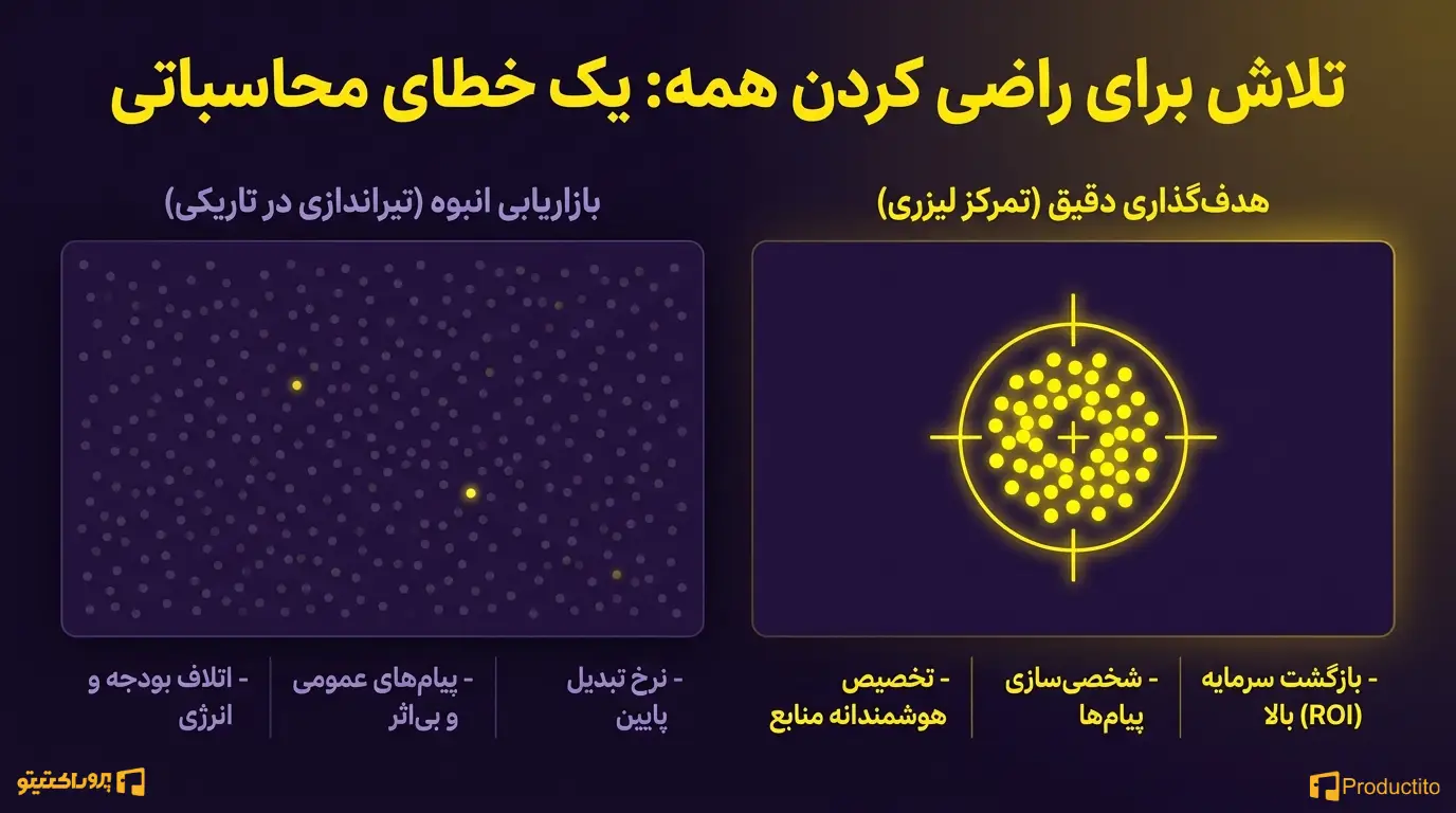 تقسیم‌بندی و هدف‌گذاری مشتریان چیست و چرا اهمیت دارد؟